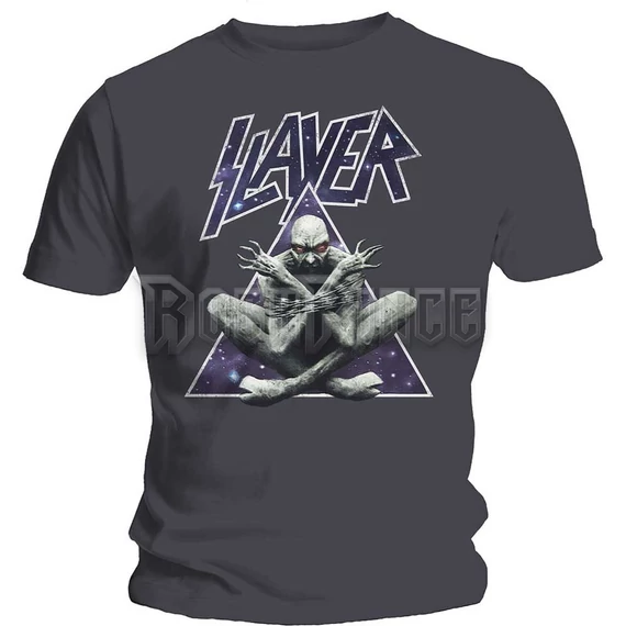 SLAYER - TRIANGLE DEMON - unisex póló - SLAYTEE34MC