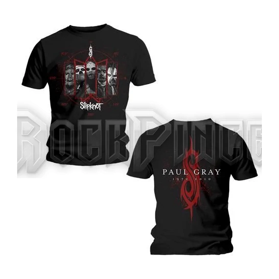 Slipknot - Paul Gray - Unisex Póló - SKTS07MB