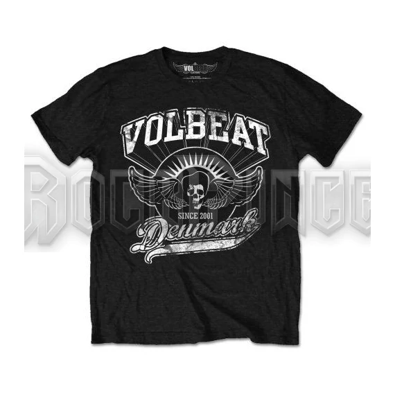 VOLBEAT - RISE FROM DENMARK - unisex póló - VOLTS01MB