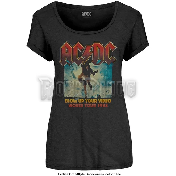 AC/DC - BLOW UP YOUR VIDEO - női póló - ACDCTS42LB