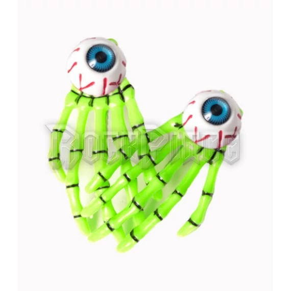 BONE HAND WITH EYES - HAJCSAT 1DB - GREEN - AC2313