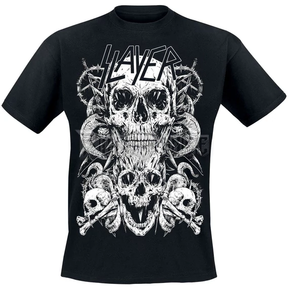 Slayer - Skulls - UNISEX PÓLÓ