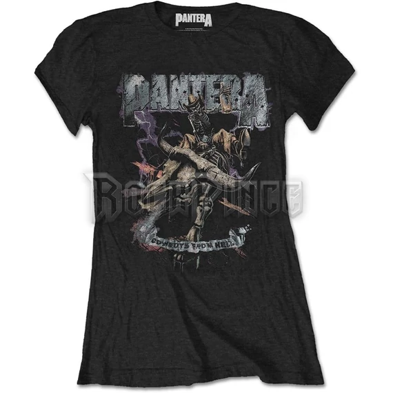 PANTERA - VINTAGE RIDER - női póló - PANTS11LB