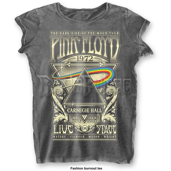 PINK FLOYD - CARNEGIE HALL - női póló - PFBO01LC