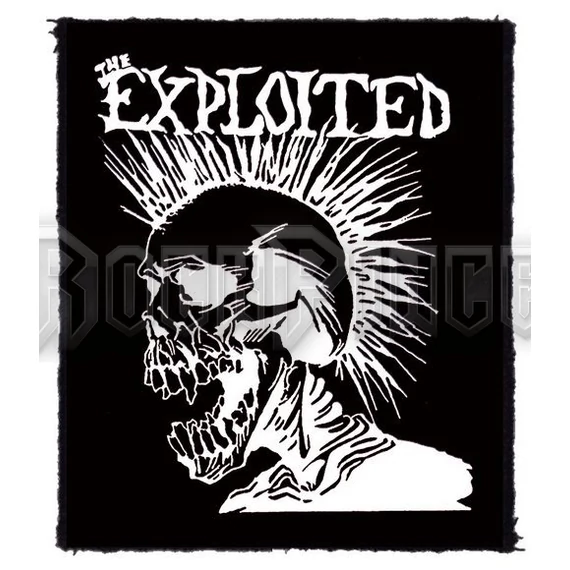 THE EXPLOITED - White Skull (80x95) - kisfelvarró HKF-0683