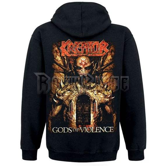 Kreator - TDM-1619 - cipzáras kapucnis pulóver