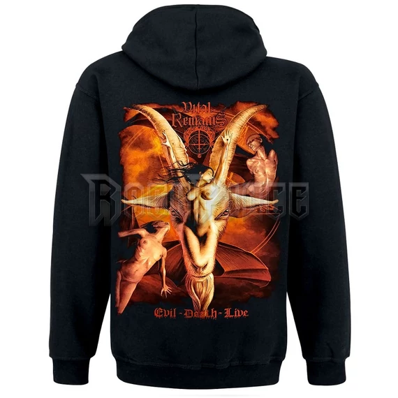 Vital Remains - TDM-1641 - cipzáras kapucnis pulóver