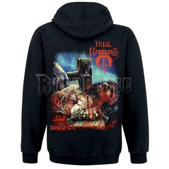 Vital Remains - TDM-1664 - cipzáras kapucnis pulóver