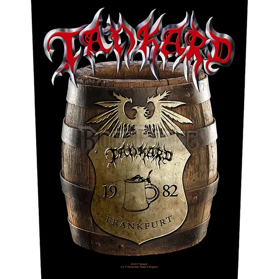 Tankard - Beer Barrel - hátfelvarró - BP1061