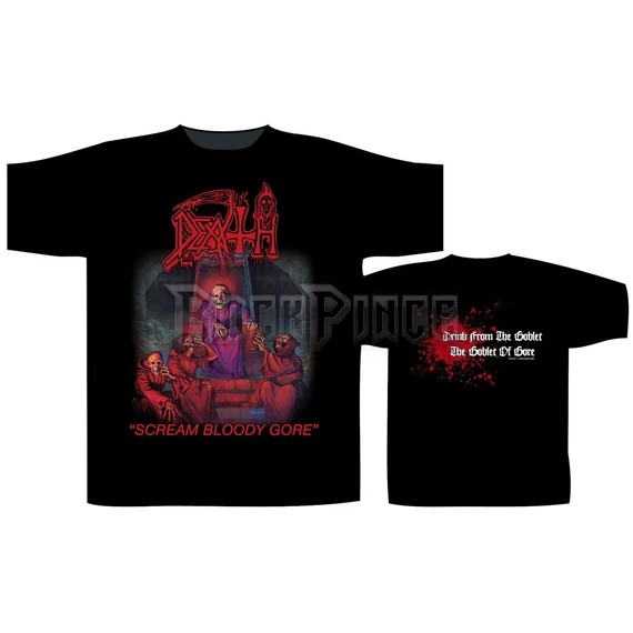 Death - Scream Bloody Gore - unisex póló - ST1276