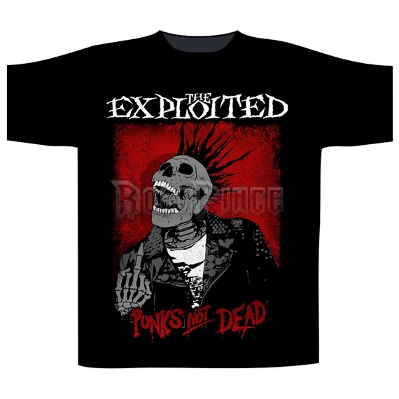 The Exploited - Splatter / Punks Not Dead - unisex póló - ST2242