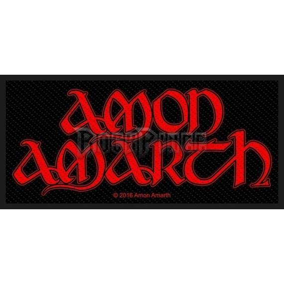 Amon Amarth - Red Logo - kisfelvarró - SP2854