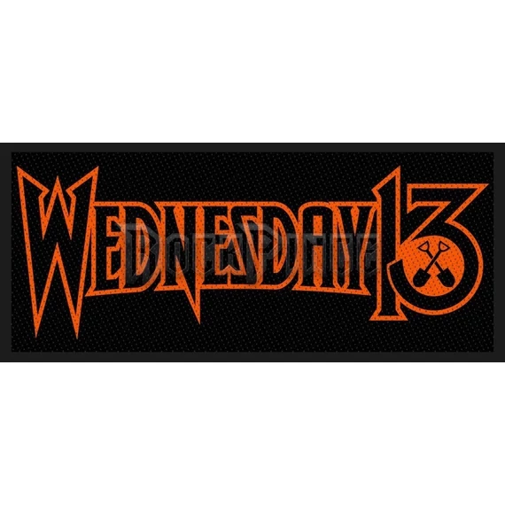 Wednesday 13 ‘Logo’ kisfelvarró - SP2958