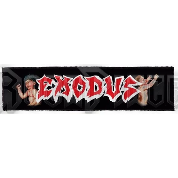 EXODUS - Logo Bonded (Superstrip) - kisfelvarró HKF-0734