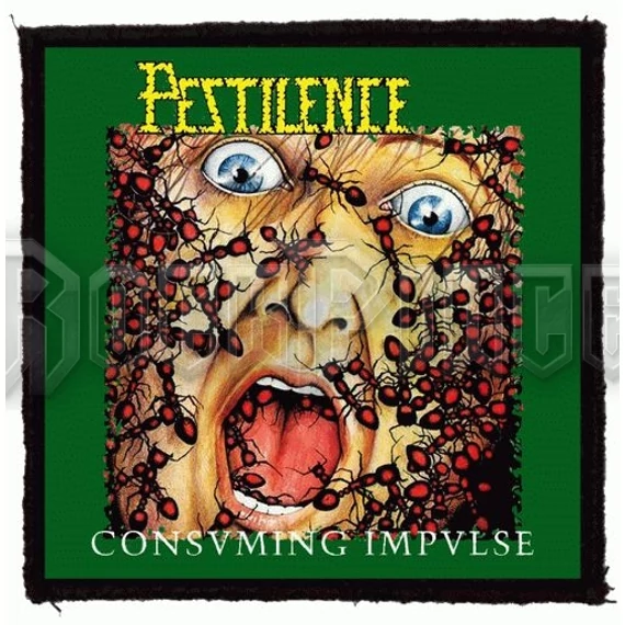 PESTILENCE- Consuming Impulse (95x95) - kisfelvarró HKF-0737