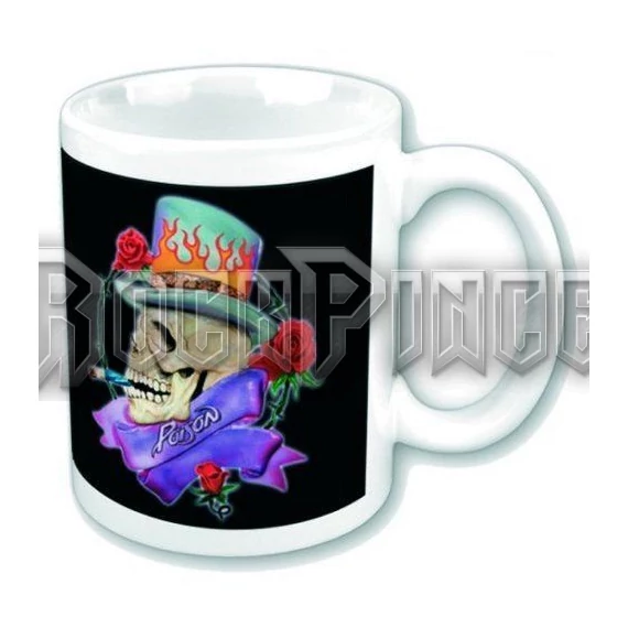 Poison - Skull - bögre - POISMUG01