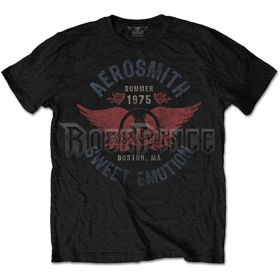 Aerosmith - Sweet Emotion - Unisex Póló - AEROTS02MB