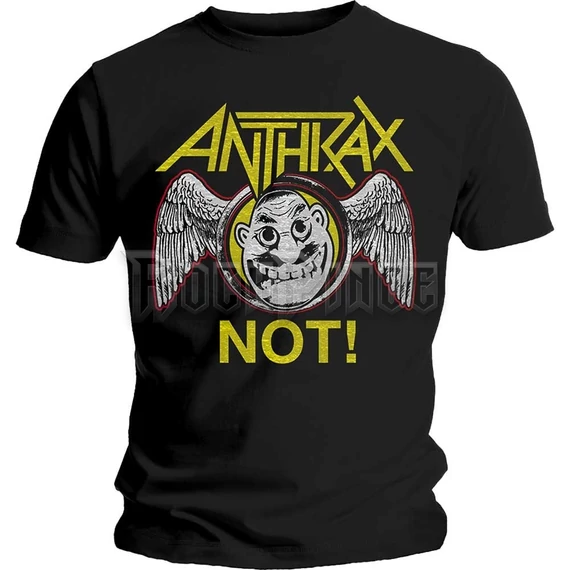 Anthrax - Not Wings - Unisex Póló - ANTHTEE19MB