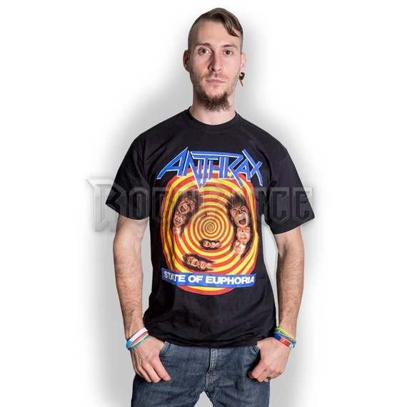 Anthrax - State of Euphoria - Unisex Póló - ANTHTEE05MB