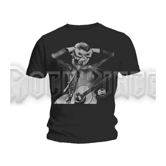 David Bowie - Acoustics - Unisex Póló - BOWTS04MB