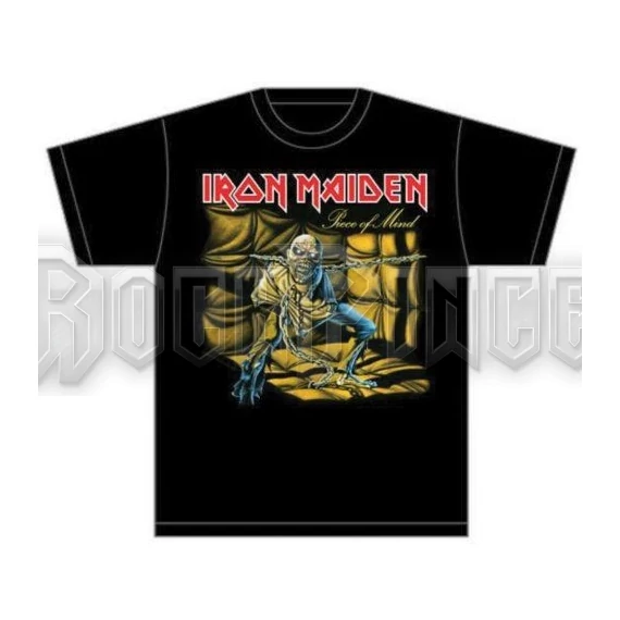 Iron Maiden - Piece of Mind - Unisex Póló - IMTEE10MB