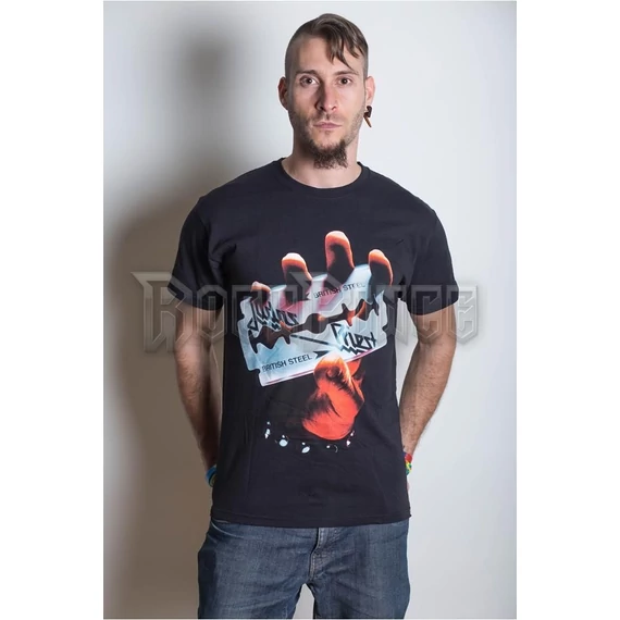 Judas Priest - British Steel - Unisex Póló - JPTEE01MB