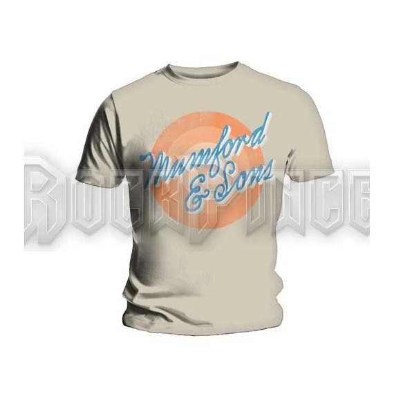 Mumford & Sons - Sun Script - unisex póló - MASTS03MS