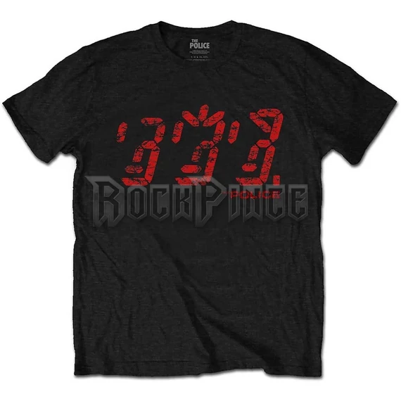 The Police - Vintage Ghost - unisex póló - POLTS05MB