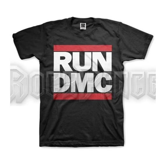 Run DMC - Logo - unisex póló - RDMCTS01MB