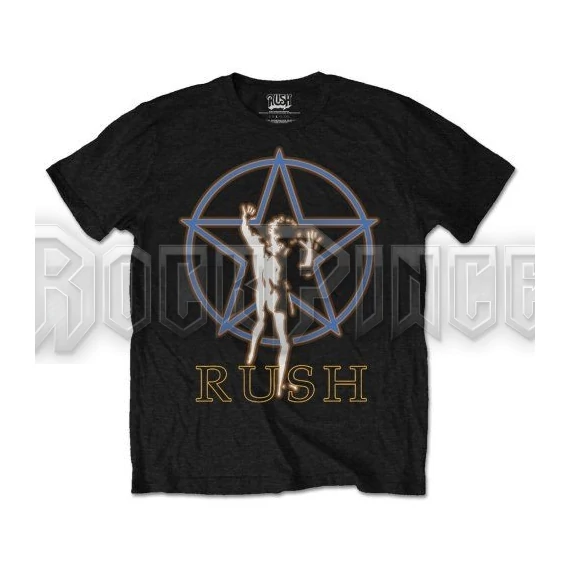 Rush - Starman Glow - unisex póló - RUSHTEE06MB