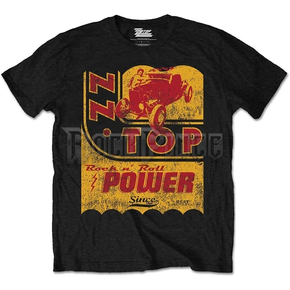 ZZ Top - Speed Oil - unisex póló - ZZTS03MB