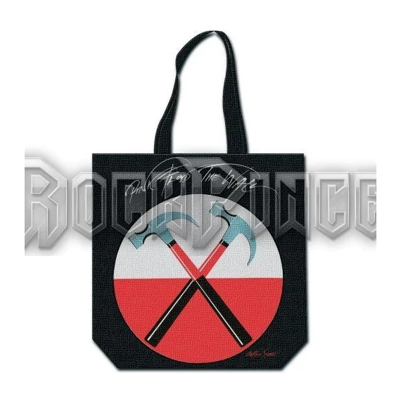 Pink Floyd: Hammers - zenekaros vászontáska (cipzárral) - PINKTOTE01