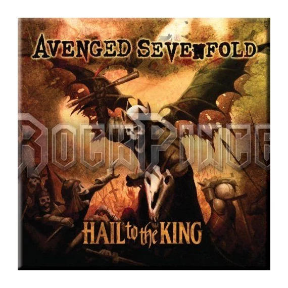 Avenged Sevenfold: Hail to the King - hűtőmágnes - ASMAG02