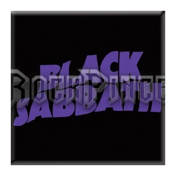 Black Sabbath: Wavy Logo - hűtőmágnes - BSMAG01