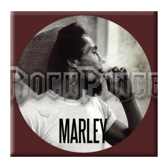 Bob Marley: Circle - hűtőmágnes - BMAMAG03