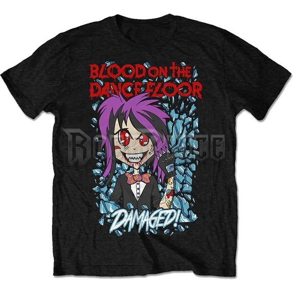 Blood On The Dance Floor - Damaged - unisex póló - BONDFTSP01MB