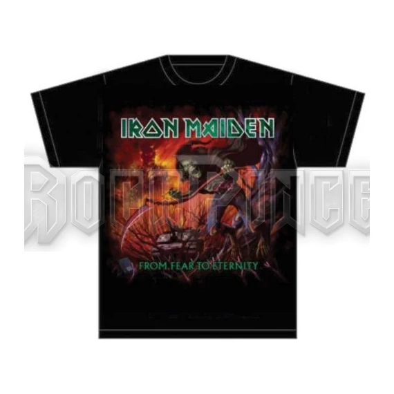 Iron Maiden - From Fear to Eternity Album - Unisex Póló - IMTEE20MB