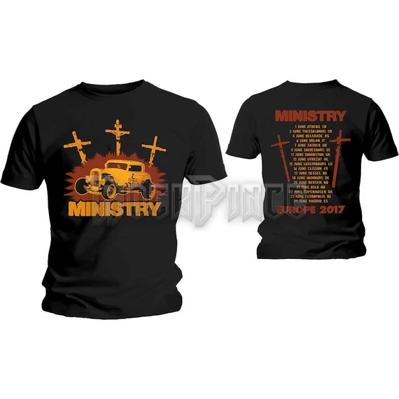 Ministry - Hot Rod - unisex póló - MINI01001A002