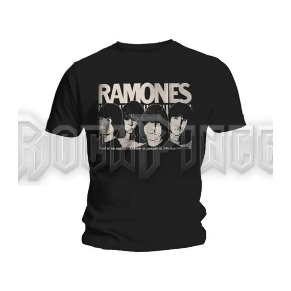 Ramones - Odeon Poster - unisex póló - RATS11MB