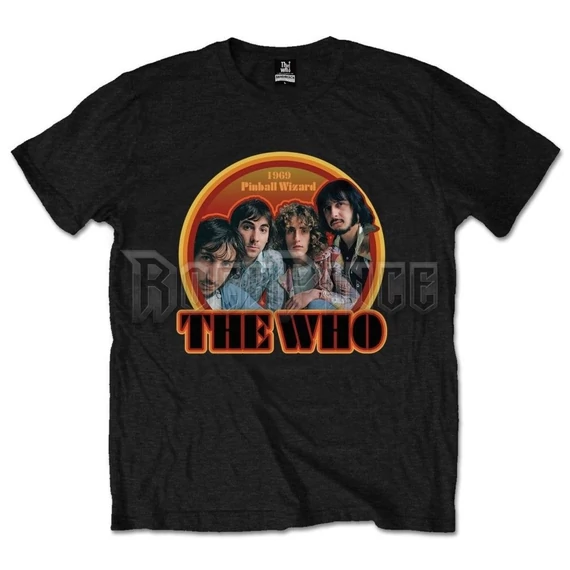 The Who - 1969 Pinball Wizard - Unisex Kiskereskedelmi Csomag Póló - WHOTEEP17MB