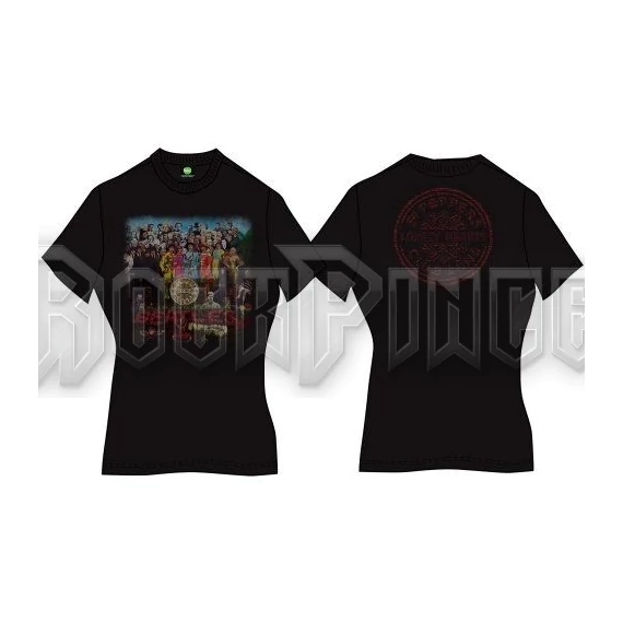 The Beatles - Sgt Pepper - női póló - BEATTEE08LB