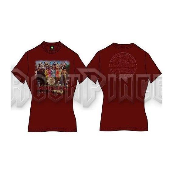 The Beatles - Sgt Pepper - női póló - BEATTEE08LSC