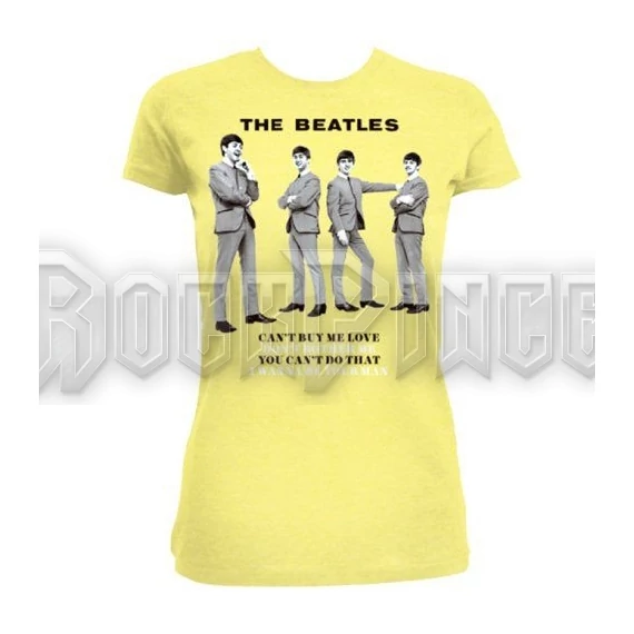 The Beatles - You can't do that - női póló - BEATTEE112LY