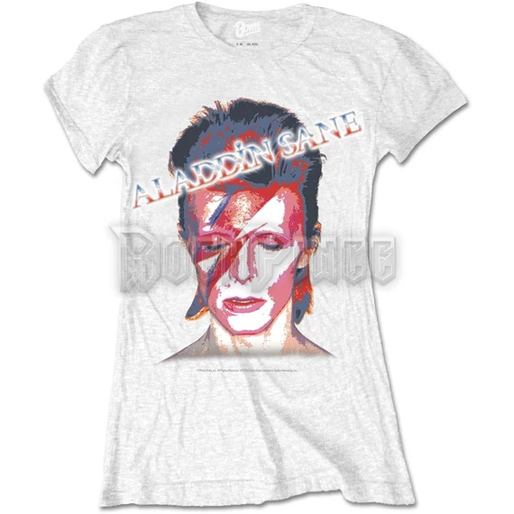 David Bowie - Aladdin Sane - női póló - BOWTS12LW