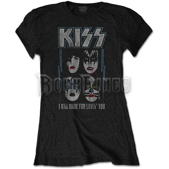 KISS - Made For Lovin' You - női póló - KISSTS09LB