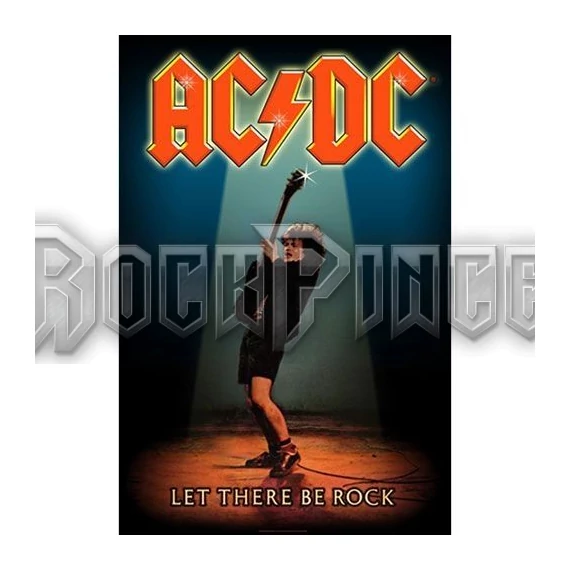 AC/DC: Let There Be Rock - Textil poszter / Zászló - TP105