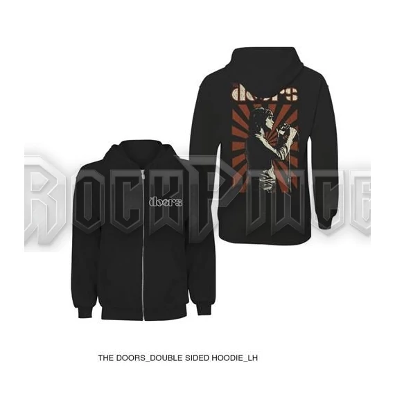 The Doors - Lizard King - unisex cipzáras kapucnis pulóver - DOHD01MB