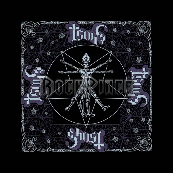 Ghost - Vitruvian Ghost - Kendő/Bandana - B067