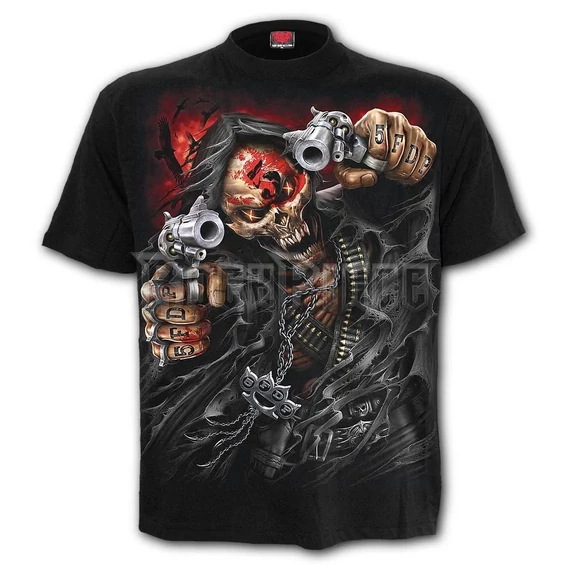 5FDP - ASSASSIN - T-Shirt Black - G221M101