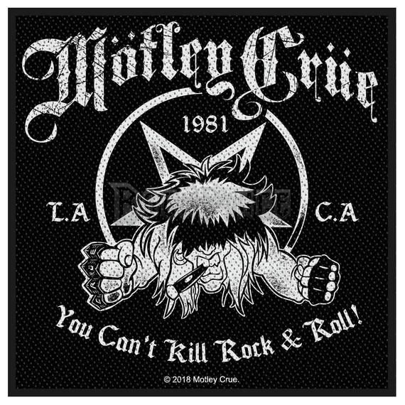 Mötley Crüe - You Can’t Kill Rock N Roll - kisfelvarró - SP3013